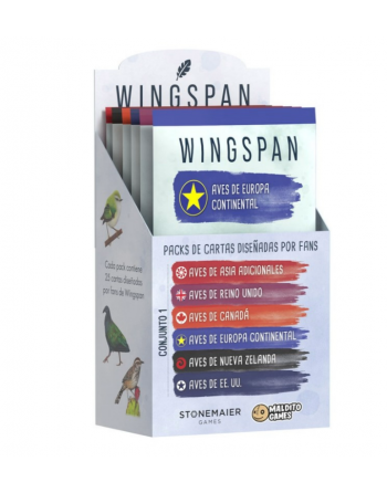 Wingspan: Packs de cartas...