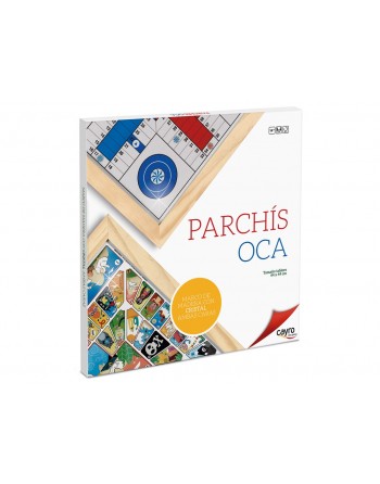 Parchís - Oca con cristal y...
