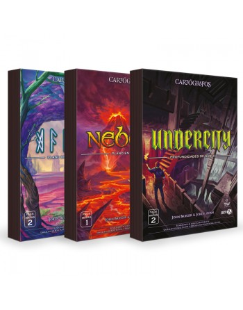 Cartografos Pack De Mapas Nebblis Affril Y Undercity