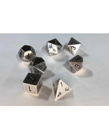 Set de dados de rol metálicos