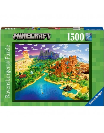 Puzzle Minecraft Mundo 1500...